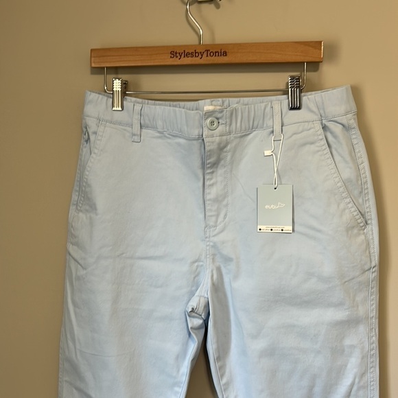 EUBI Flex All Day Jogger 30 inch Bondi Blue Stretch Mens Pant Sz M NEW - Picture 6 of 16